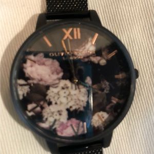 Olivia Burton floral watch